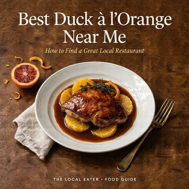 Best Duck à l’Orange Near Me – Find a Delicious Local Favorite Best Duck à l’orange near me
