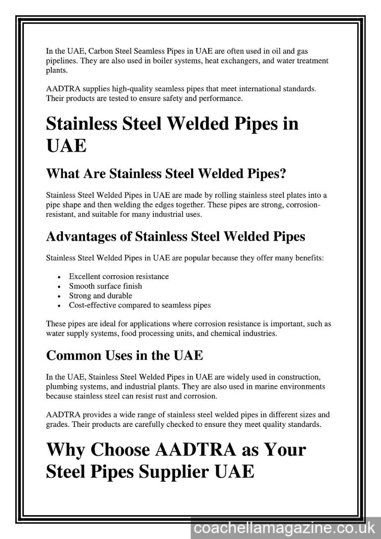 Unlocking the Power of addtra com: UAE’s Leading Piping Materials Supplier where can i find empanadas near me